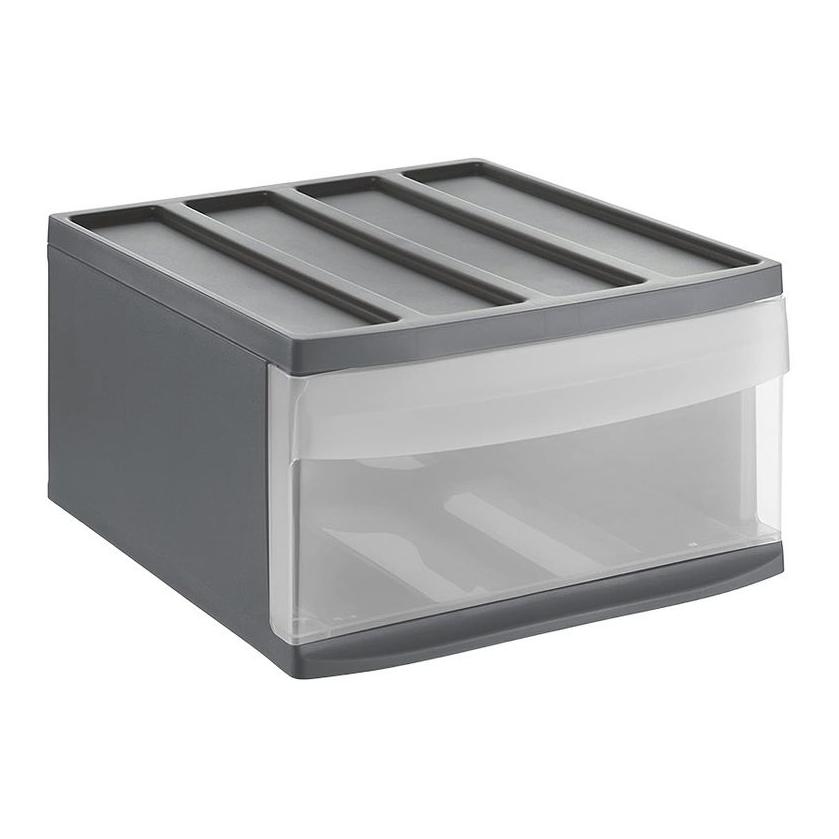 Rotho Schubladenboxen SYSTEMIX Anthrazit