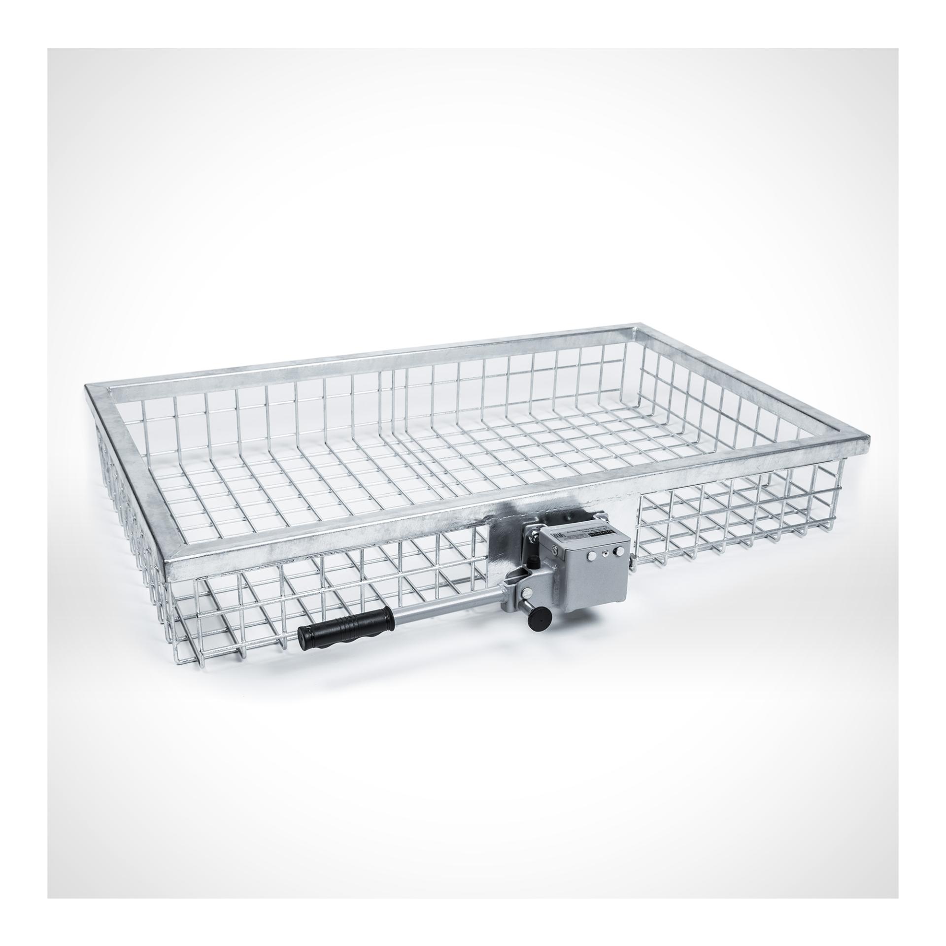 Gehetec Porte-gibier Deep avec fermeture rapide et cadenas antivol Maxi - 165 mm de profondeur, zingué