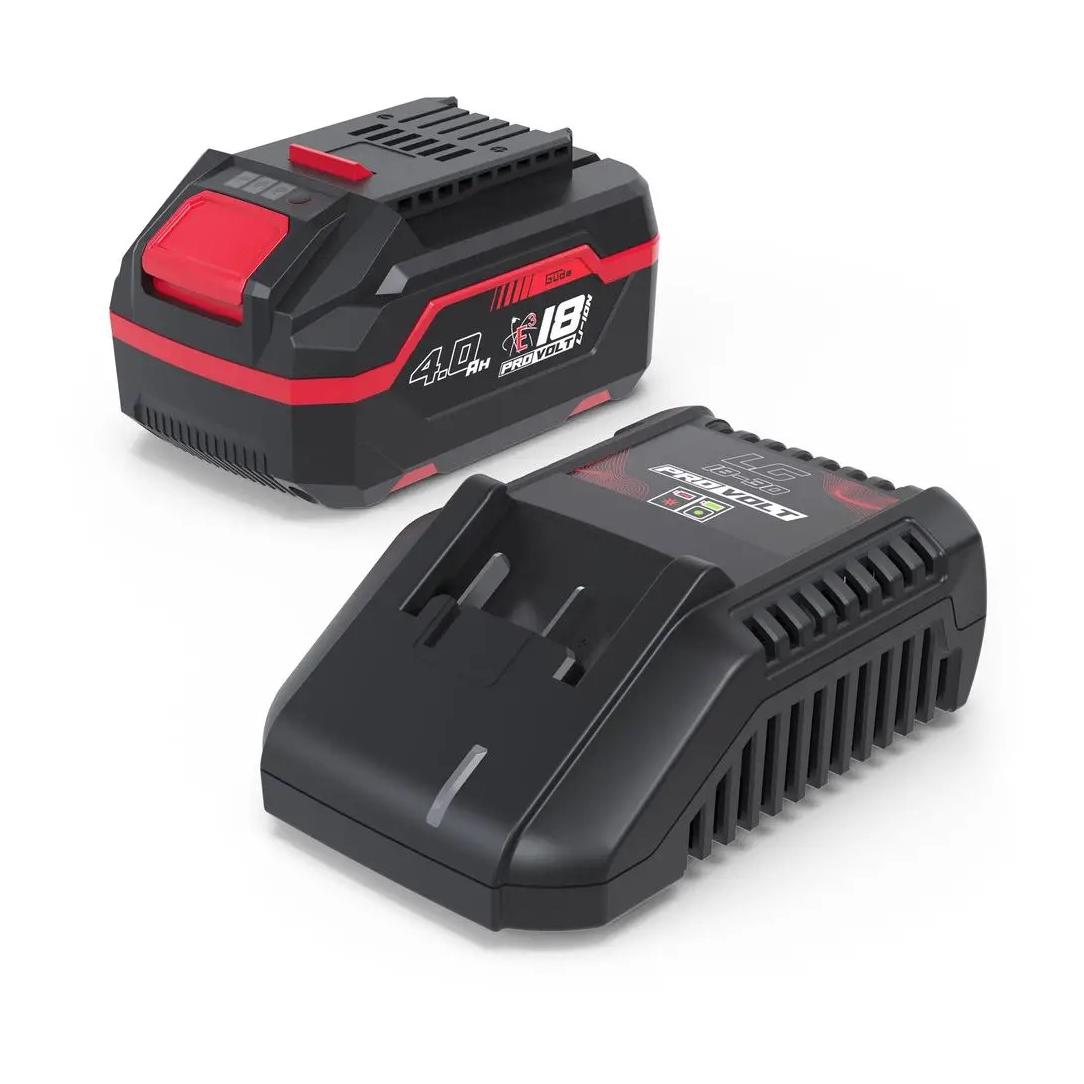 Güde Kit pour débutants chargeur & pack de batterie LGAP 18-3040