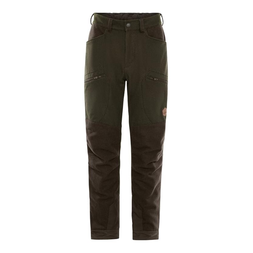 Härkila Pantalon pour femmes Metso Winter - vert saule / marron ombre
