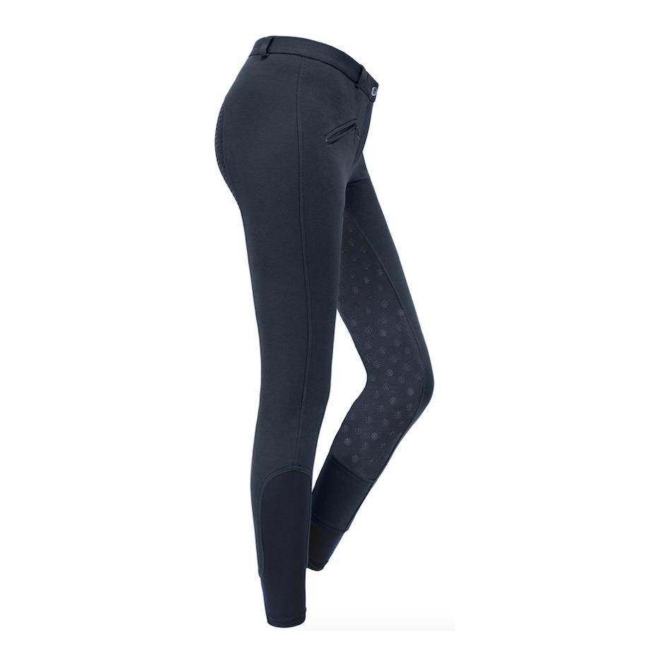 Elt Reithose Fun Sport Vollgrip Thermo Damen - nachtblau