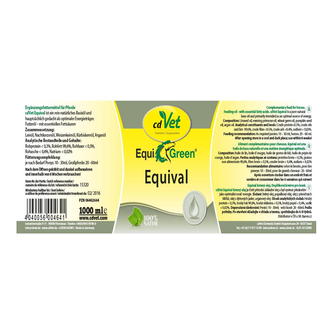 cdVet EquiGreen Equival