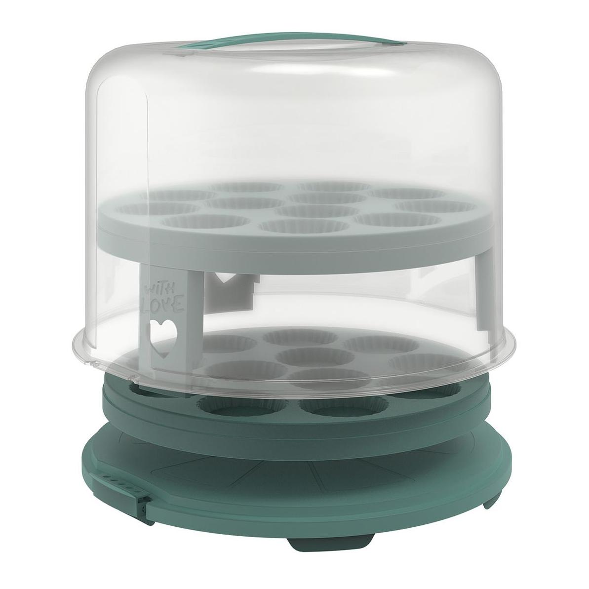 Rotho Tortenglocke XL mit Trays FRESH