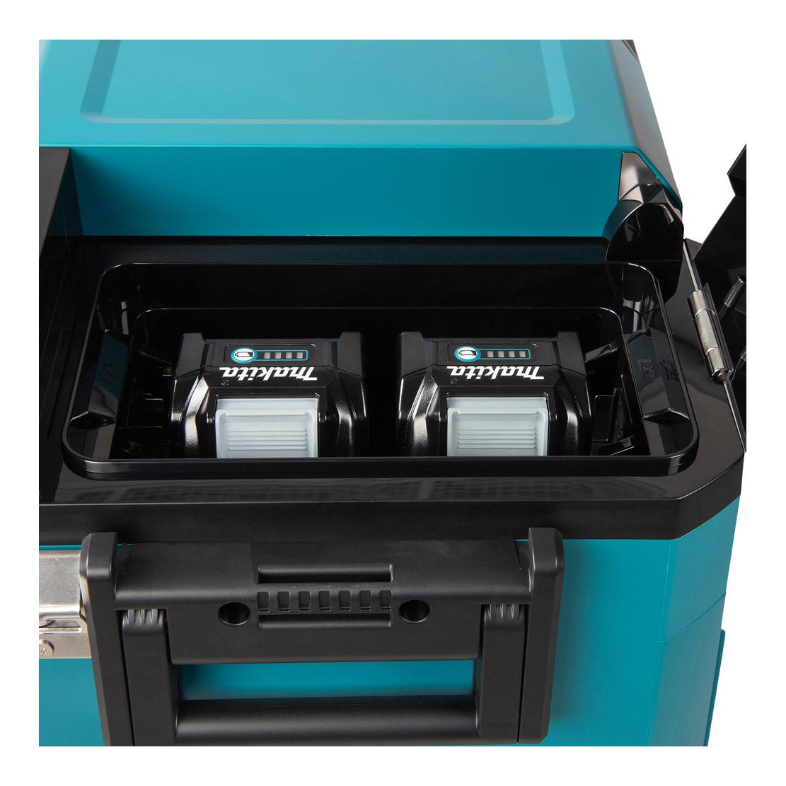 Makita CW004GZ Akku-Kühl- und Wärmebox mit 2 Temperaturzonen