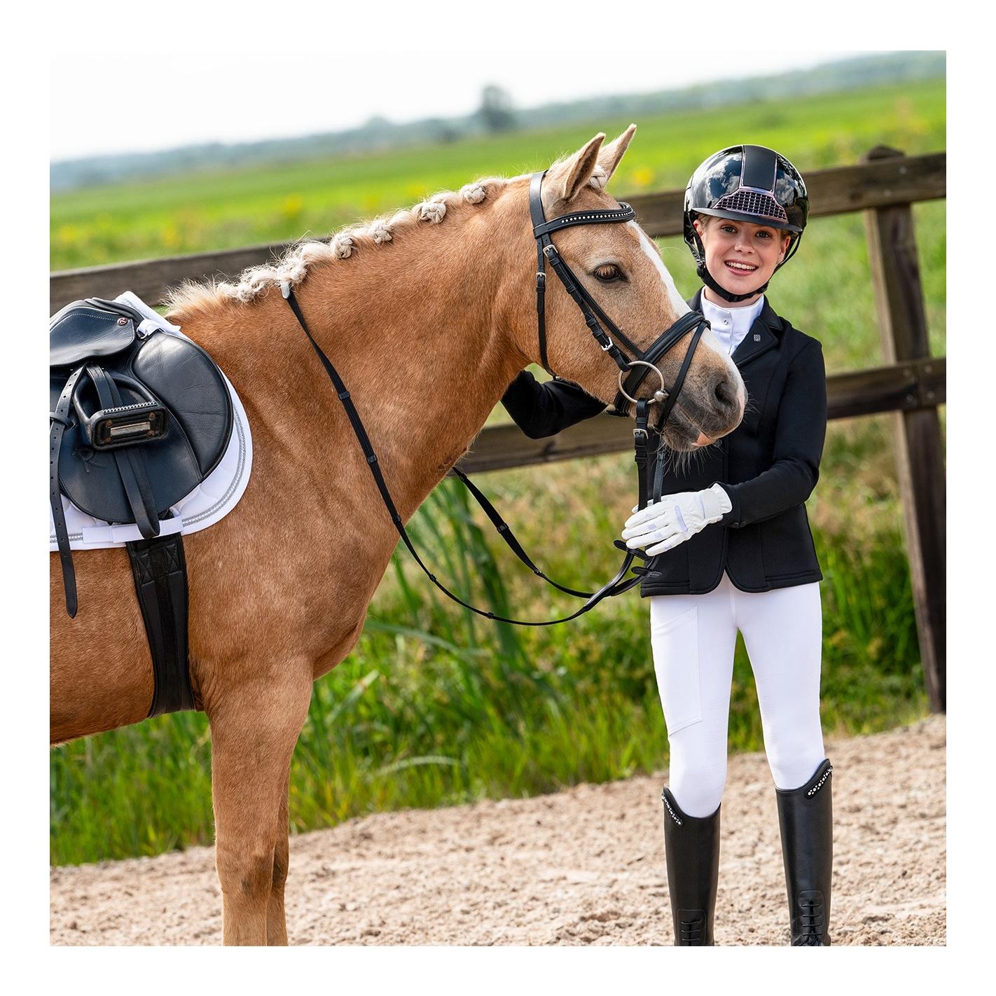 QHP Legging d’équitation Junior Eden Competition fond intégral