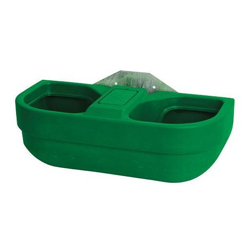 Kerbl Doppel-Schwimmertränkebecken S60 Grün