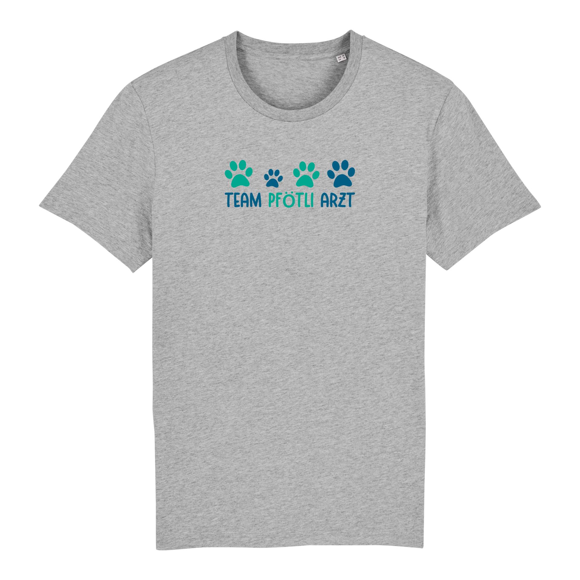 T-shirt bio Team Pfötli médecin