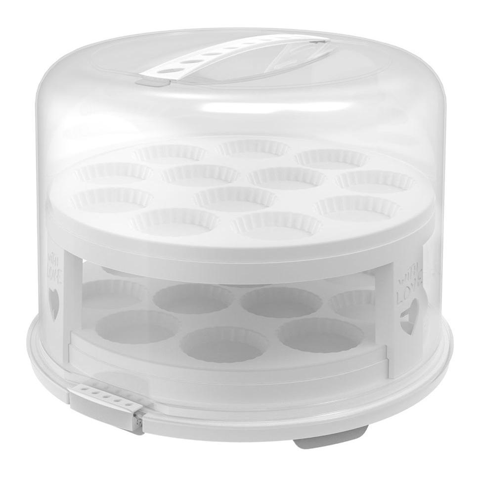 Rotho Tortenglocke XL mit Trays FRESH