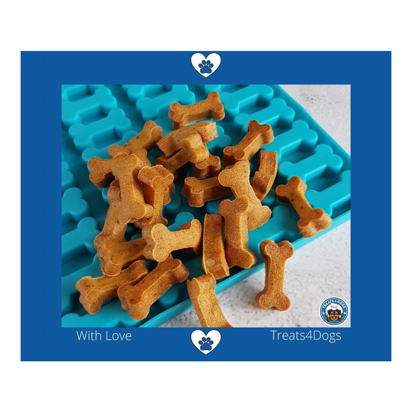all4dogs TREATS4DOGS Backmatte Mittlere Knochen 2 Stück