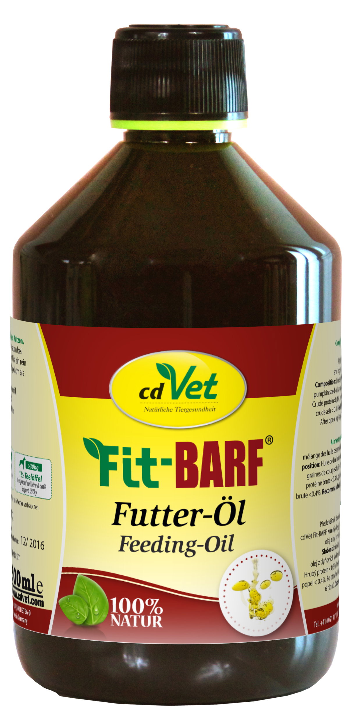 cdVet Fit-BARF Futter-Öl