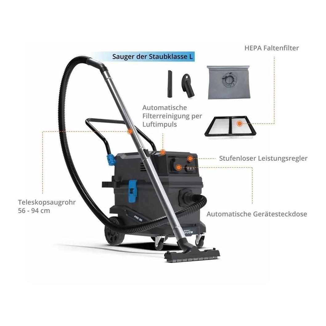 Güde Aspirateur eau et poussière Pro 30
