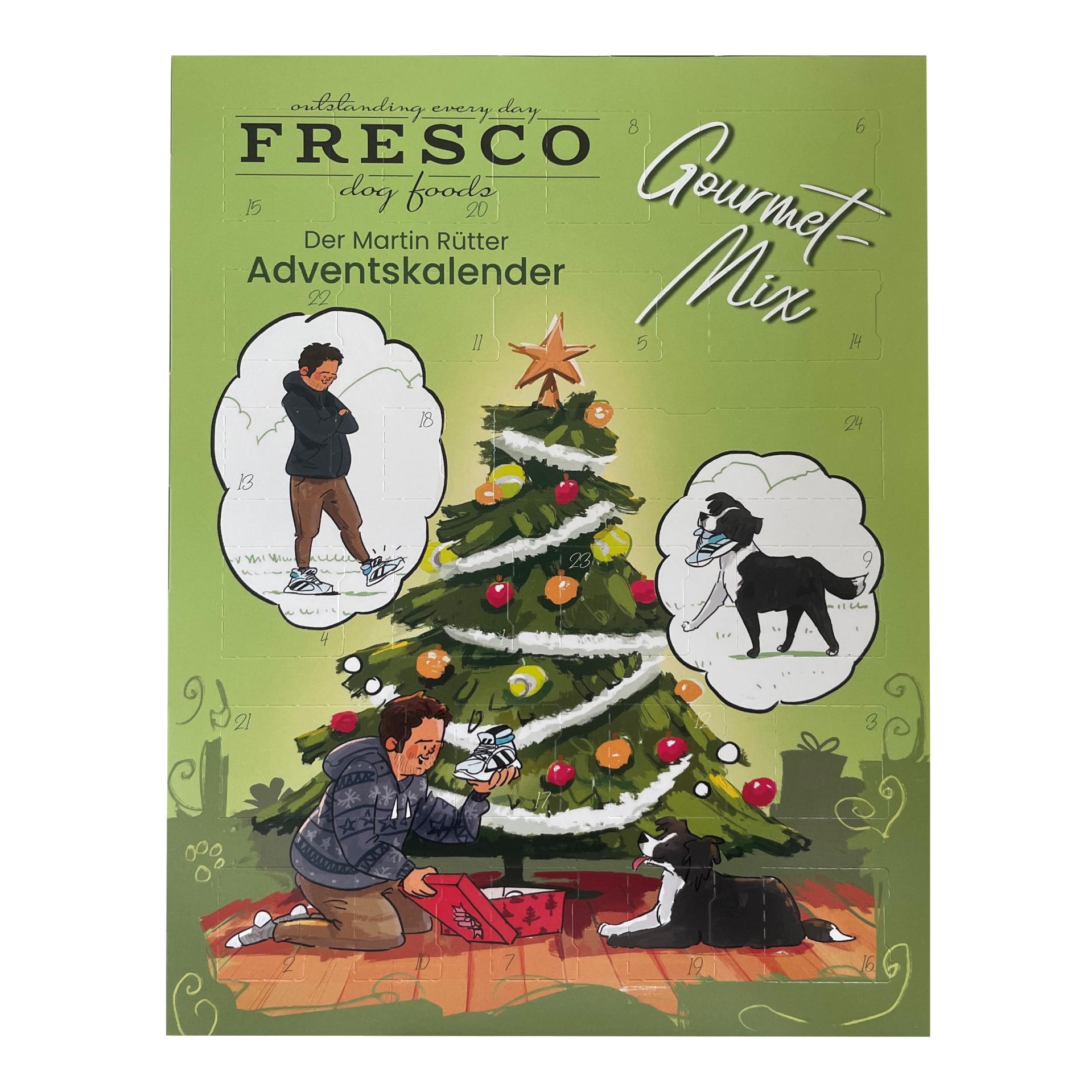 Fresco Martin Rütter Adventskalender „Gourmet Mix“ – Das Original für Hunde