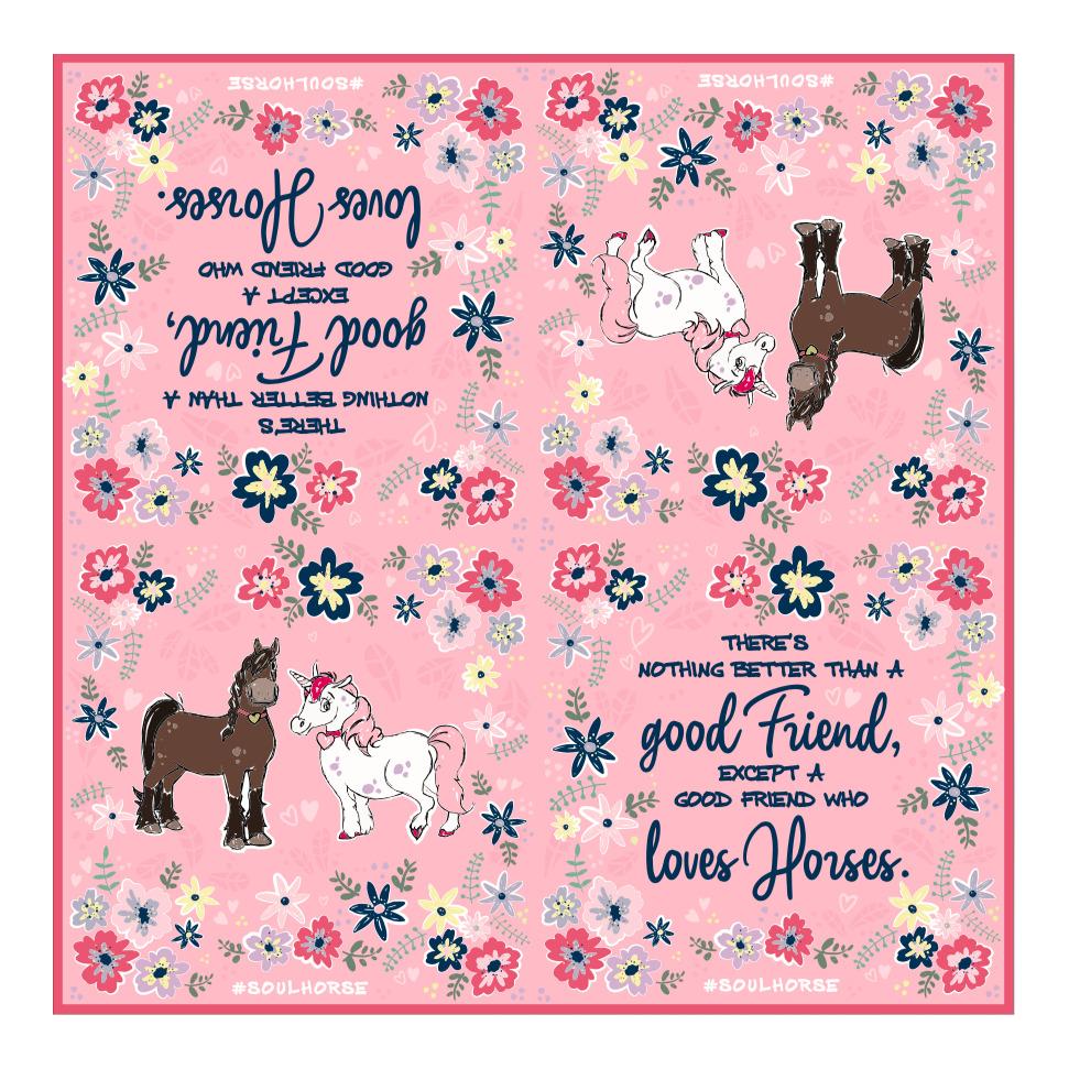 Soulhorse Serviettes « Good friend »