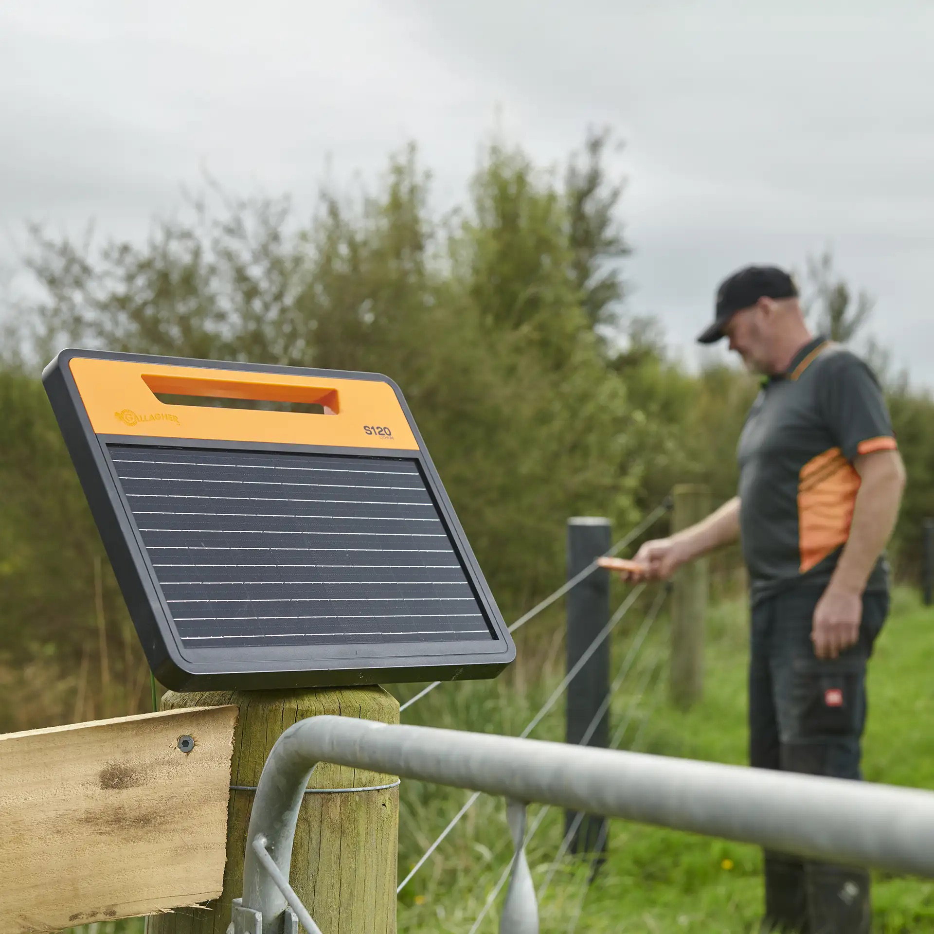 Gallagher Solargerät S120Li - inkl. Batterie