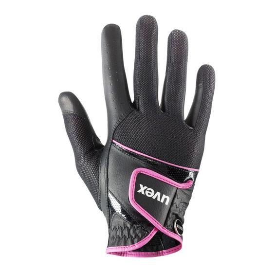 Uvex Gants d'équitation Sumair - noir-rose