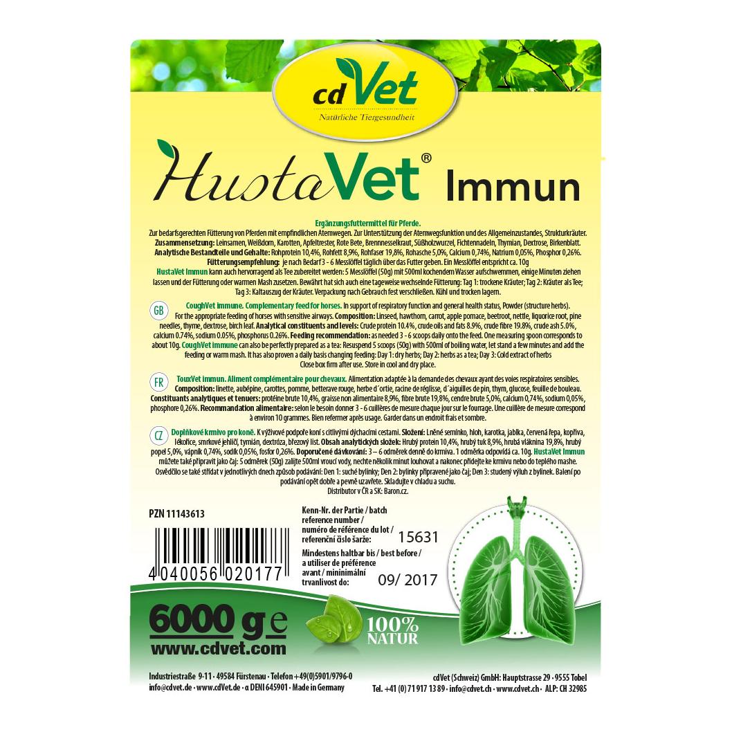 cdVet HustaVet Immun