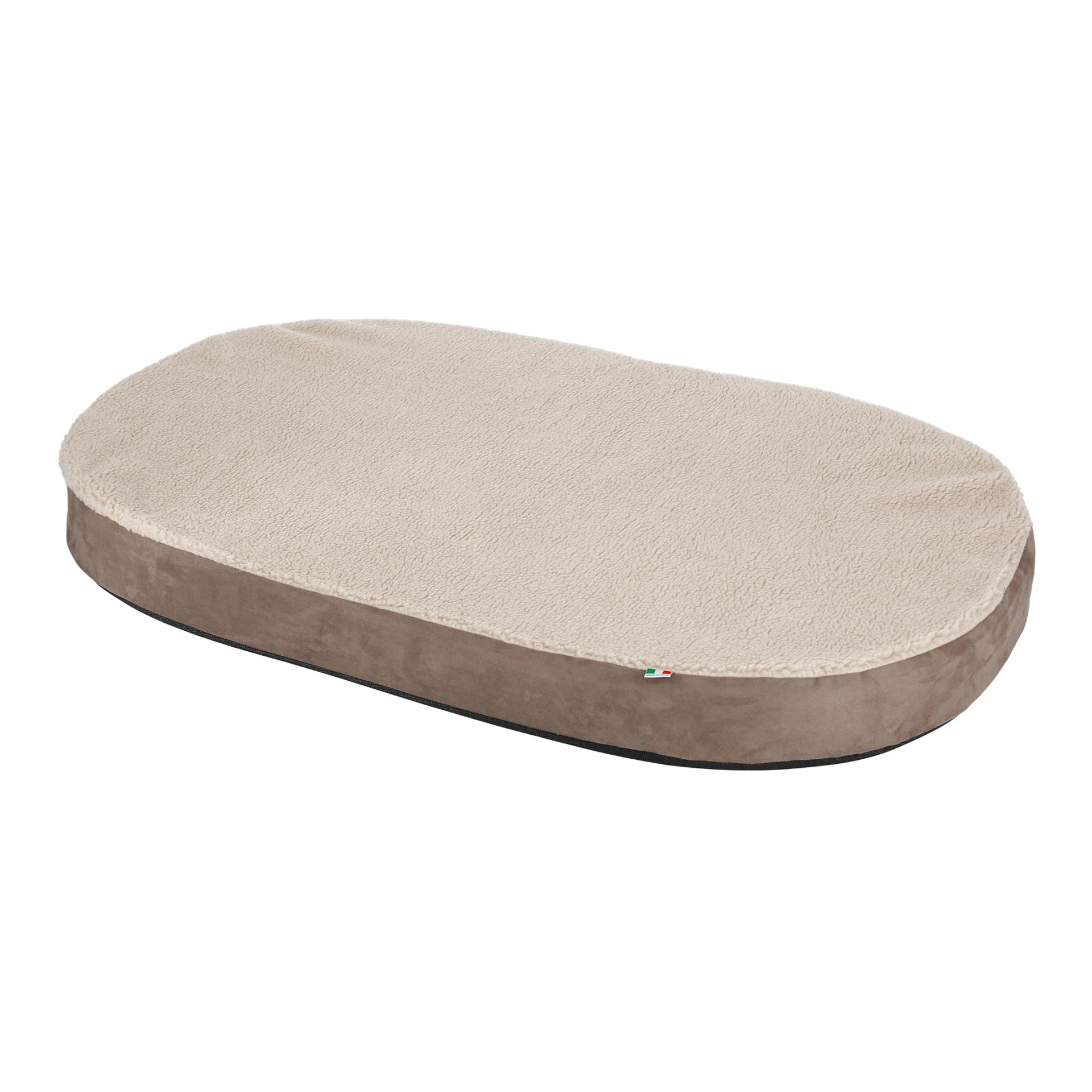 Kerbl Pet Coussin pour chien orthopédique oval - gris/beige