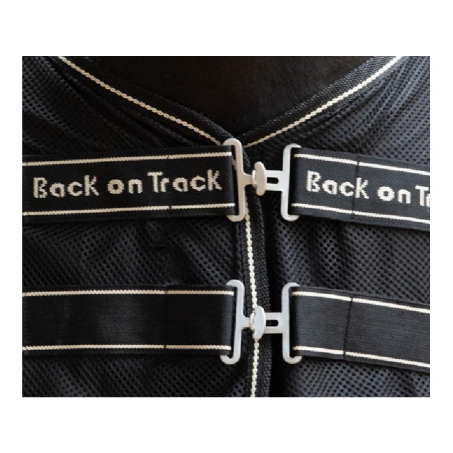 Back on Track Cooler - Decke Sienna - schwarz