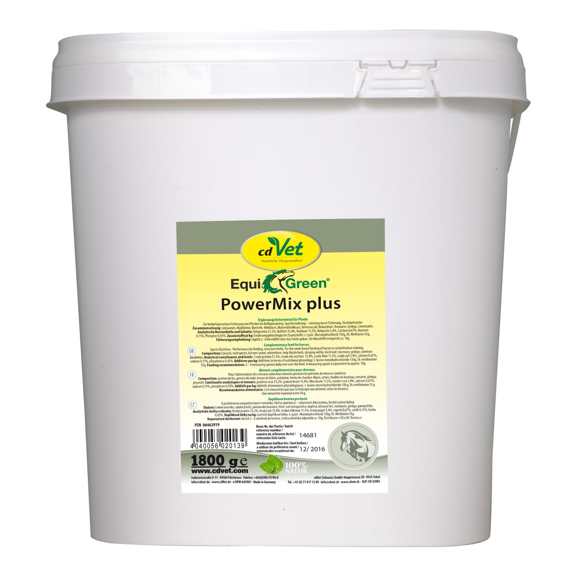 cdVet EquiGreen PowerMix plus