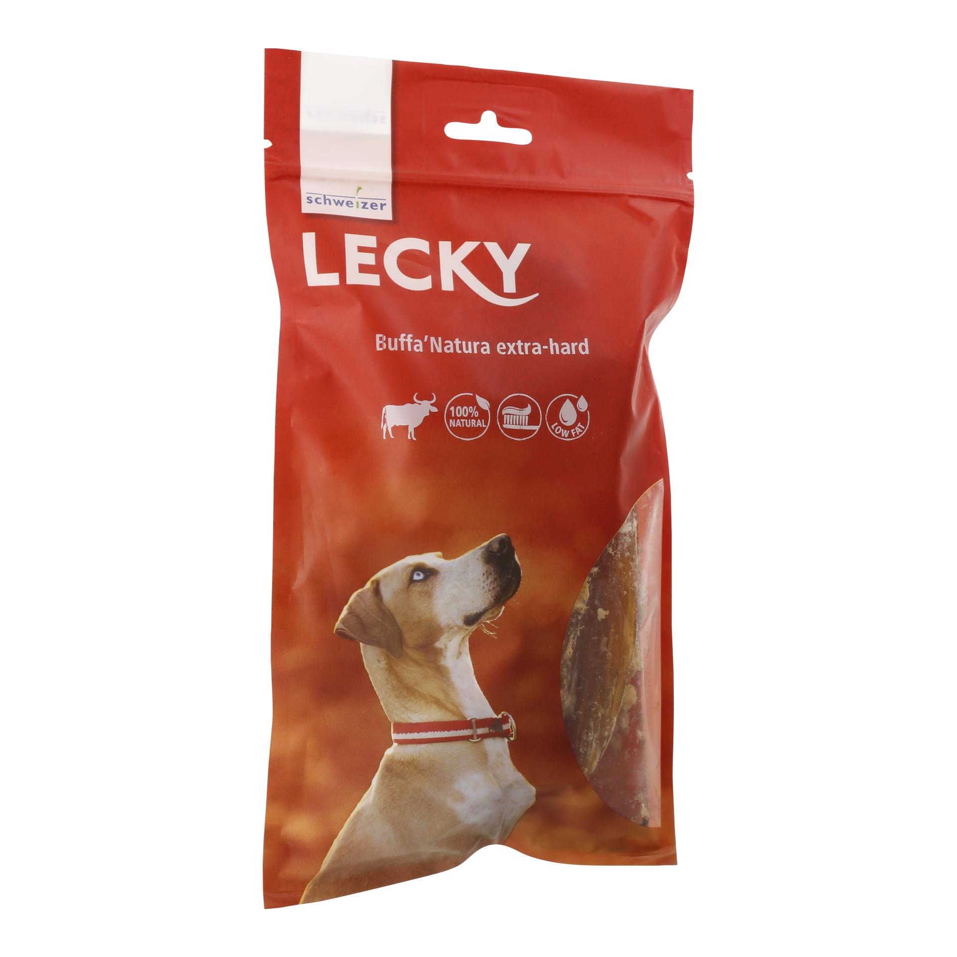 LECKY Buffa'Natura extra-hard Kauartikel vom Wasserbüffel 15 cm