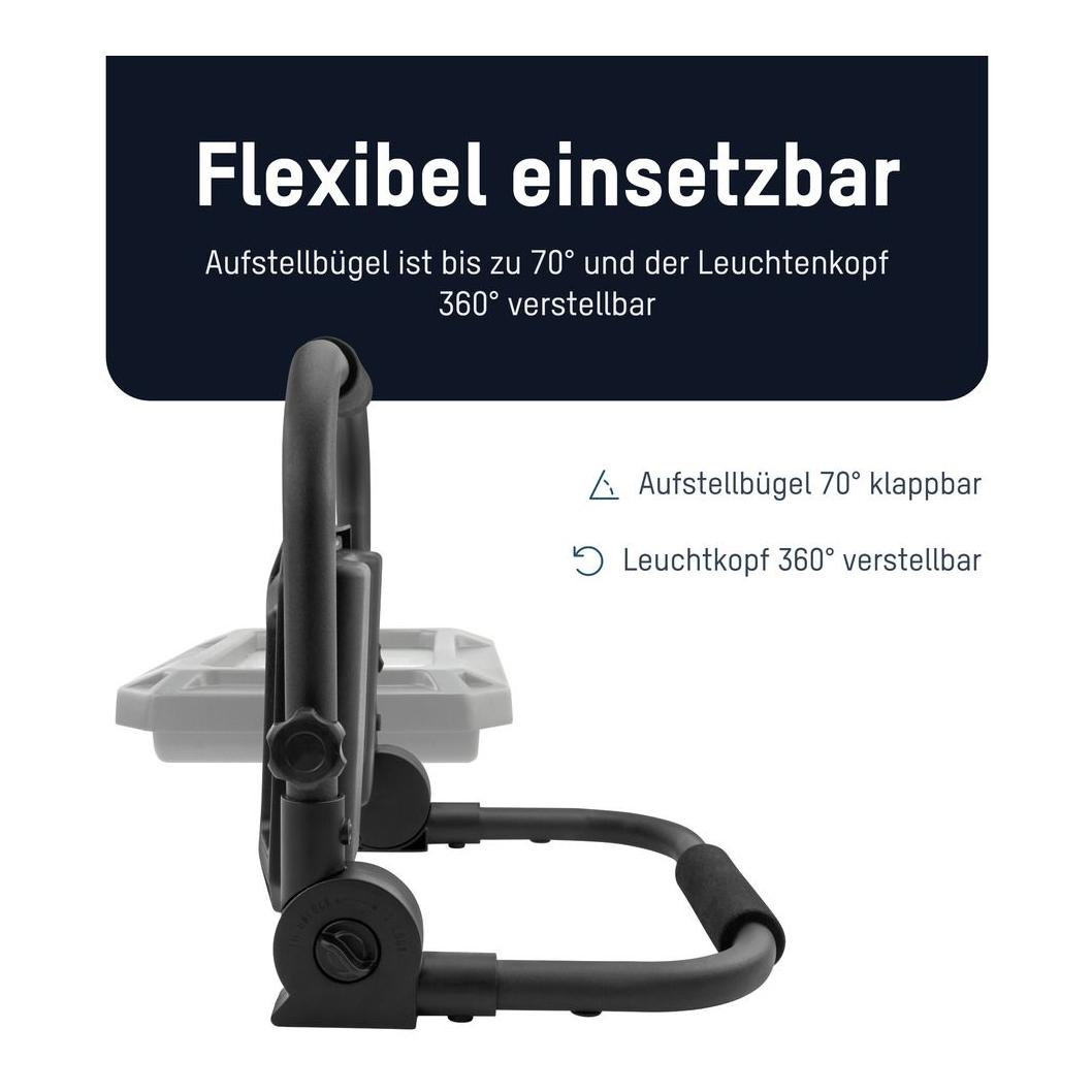 Ansmann Projecteur à LED Luminary 50 W avec batterie intégrée