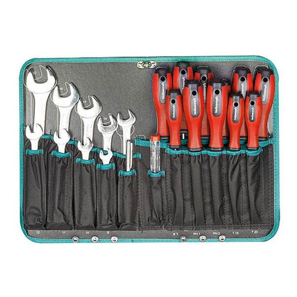 technocraft ABS-Werkzeug-Koffer "TOP CHROME 152"