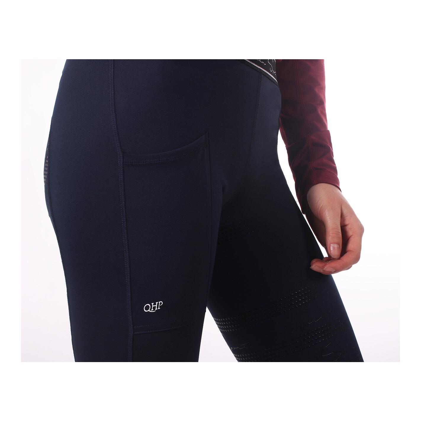 QHP Reitleggings Eden Fullgrip Damen