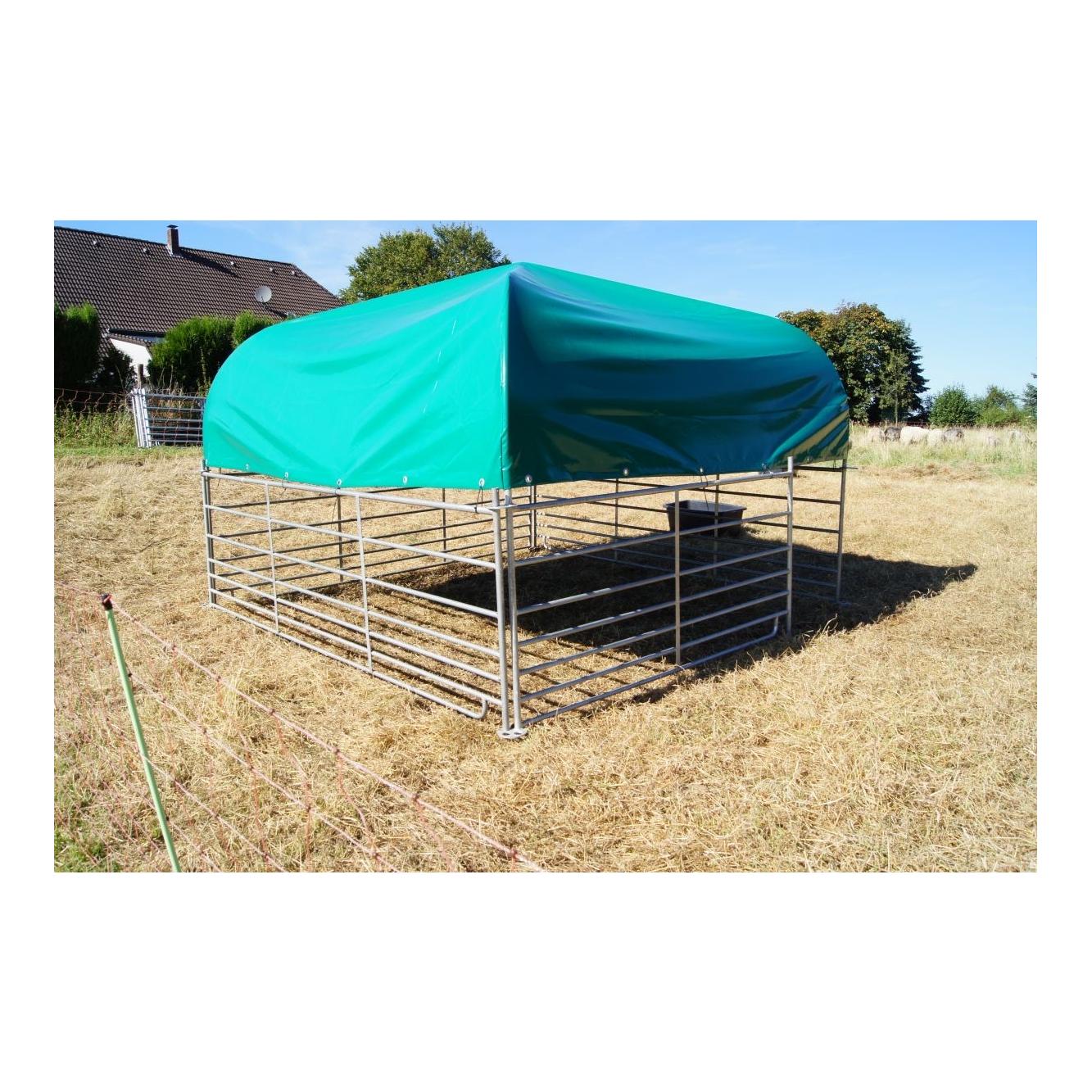 Hauptner Weideunterstand Komplett-Set Silber