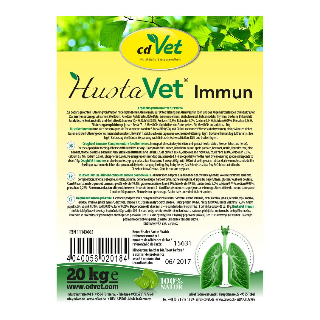 cdVet HustaVet Immun