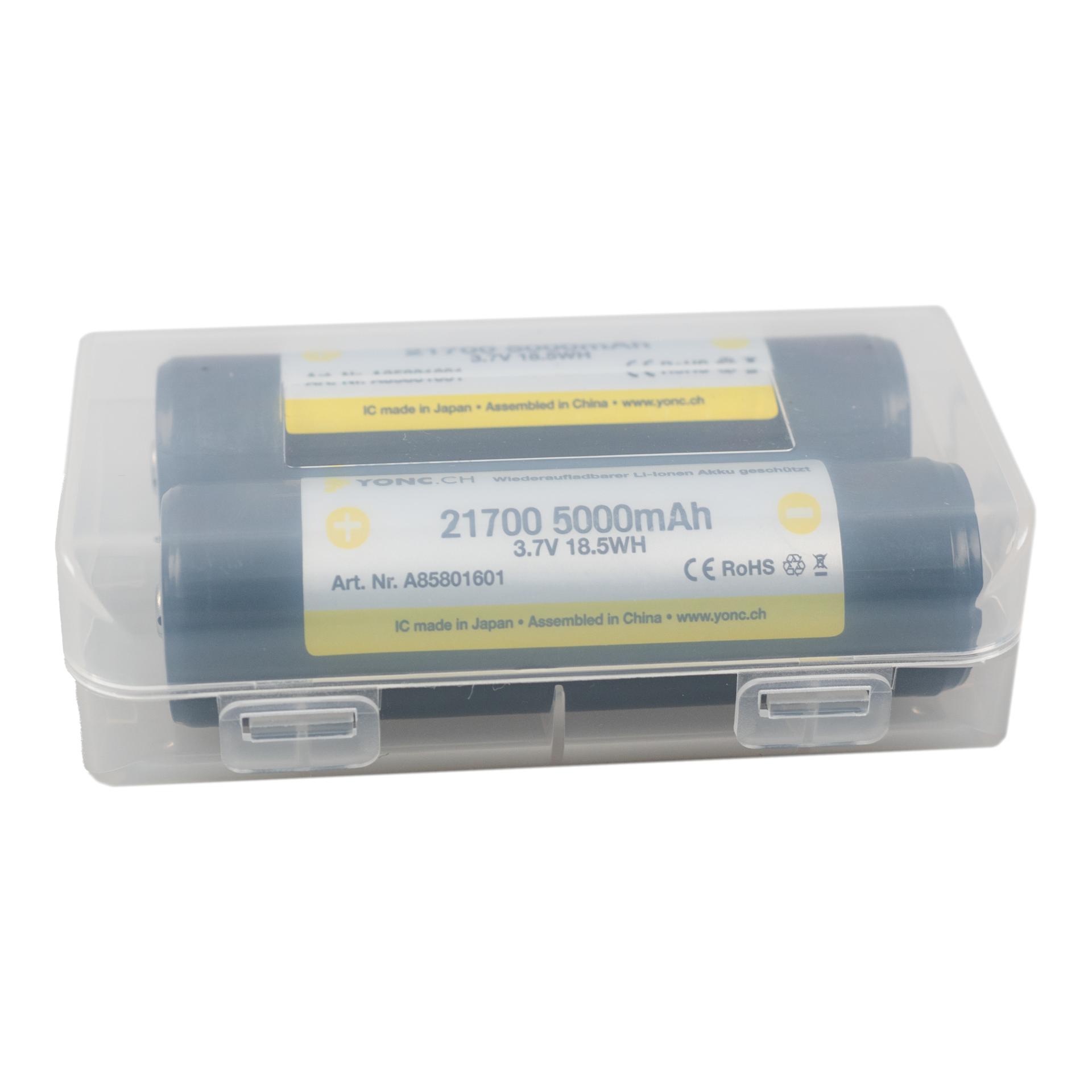 21700 Li-Ionen Akku mit 5000 mAh