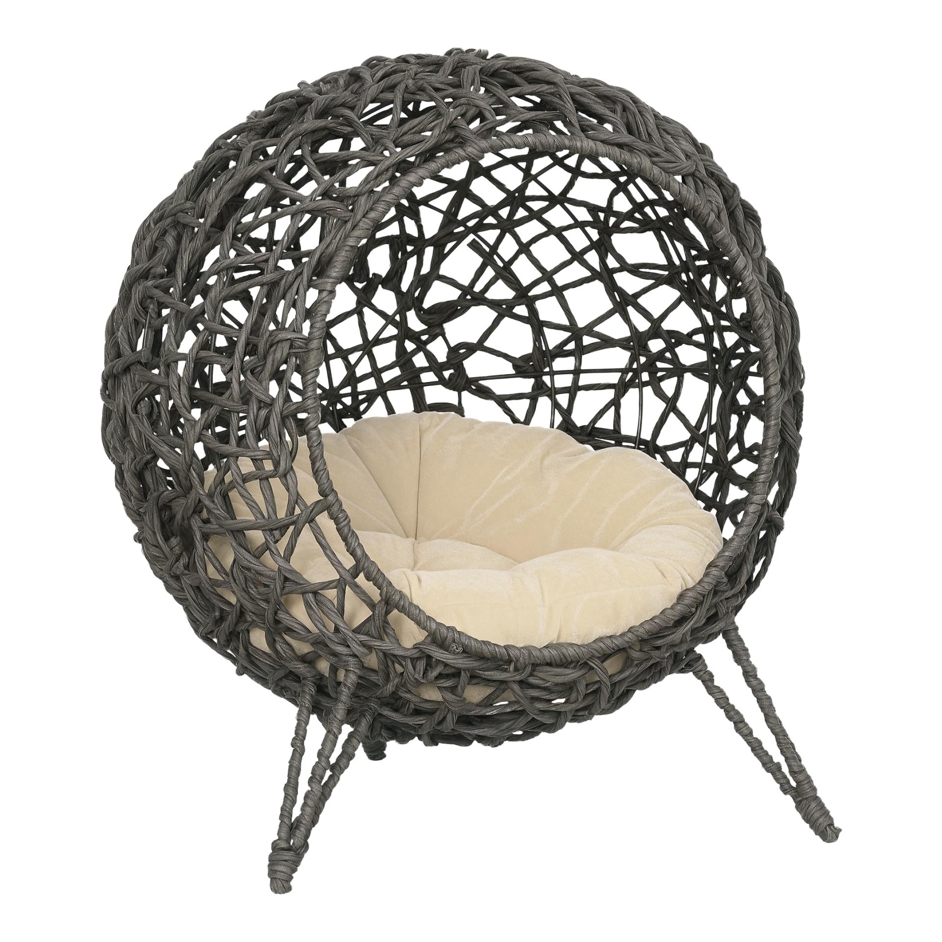 Mainer Katzenkorb Rattan