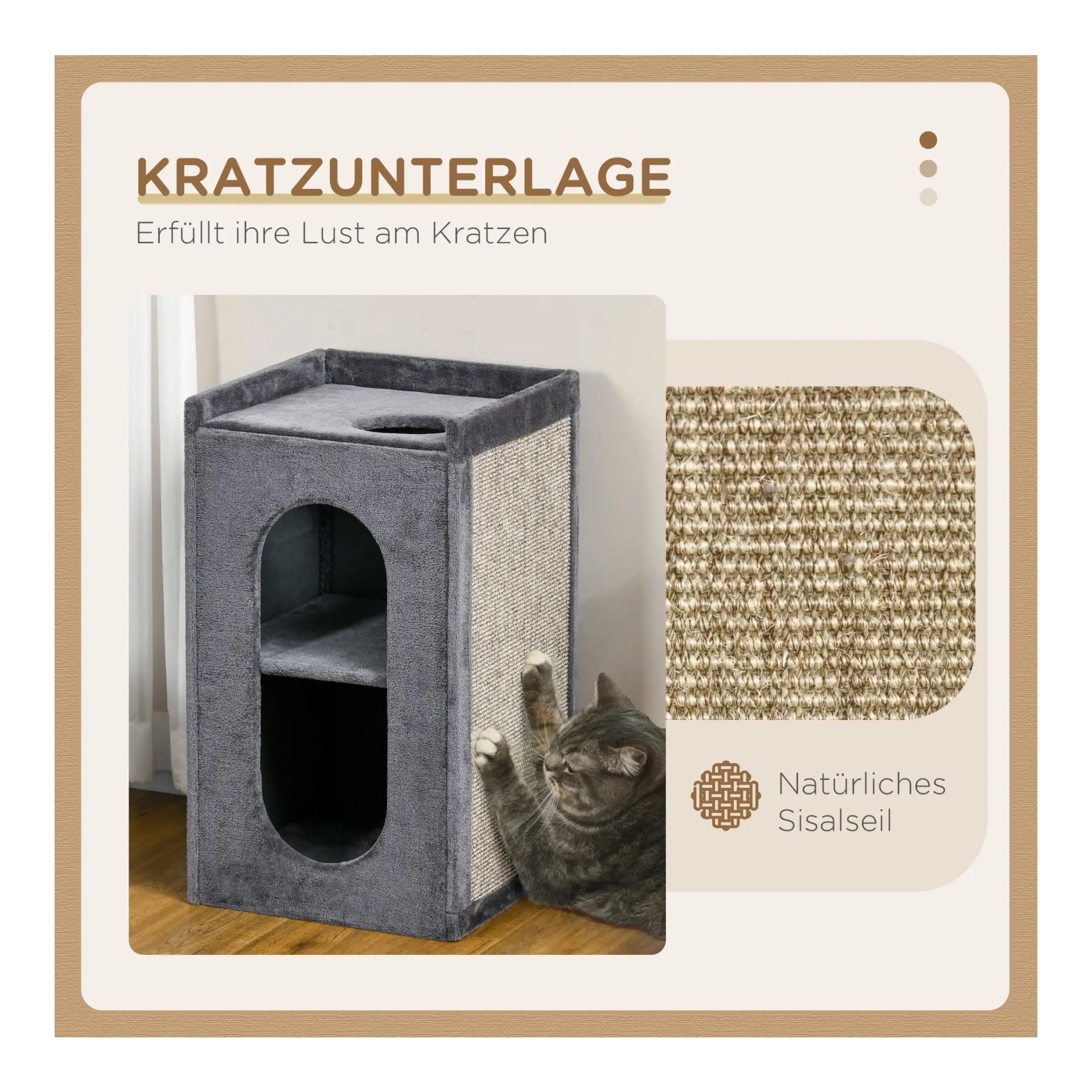 Mainer Katzenhöhle mit Kratzmatte
