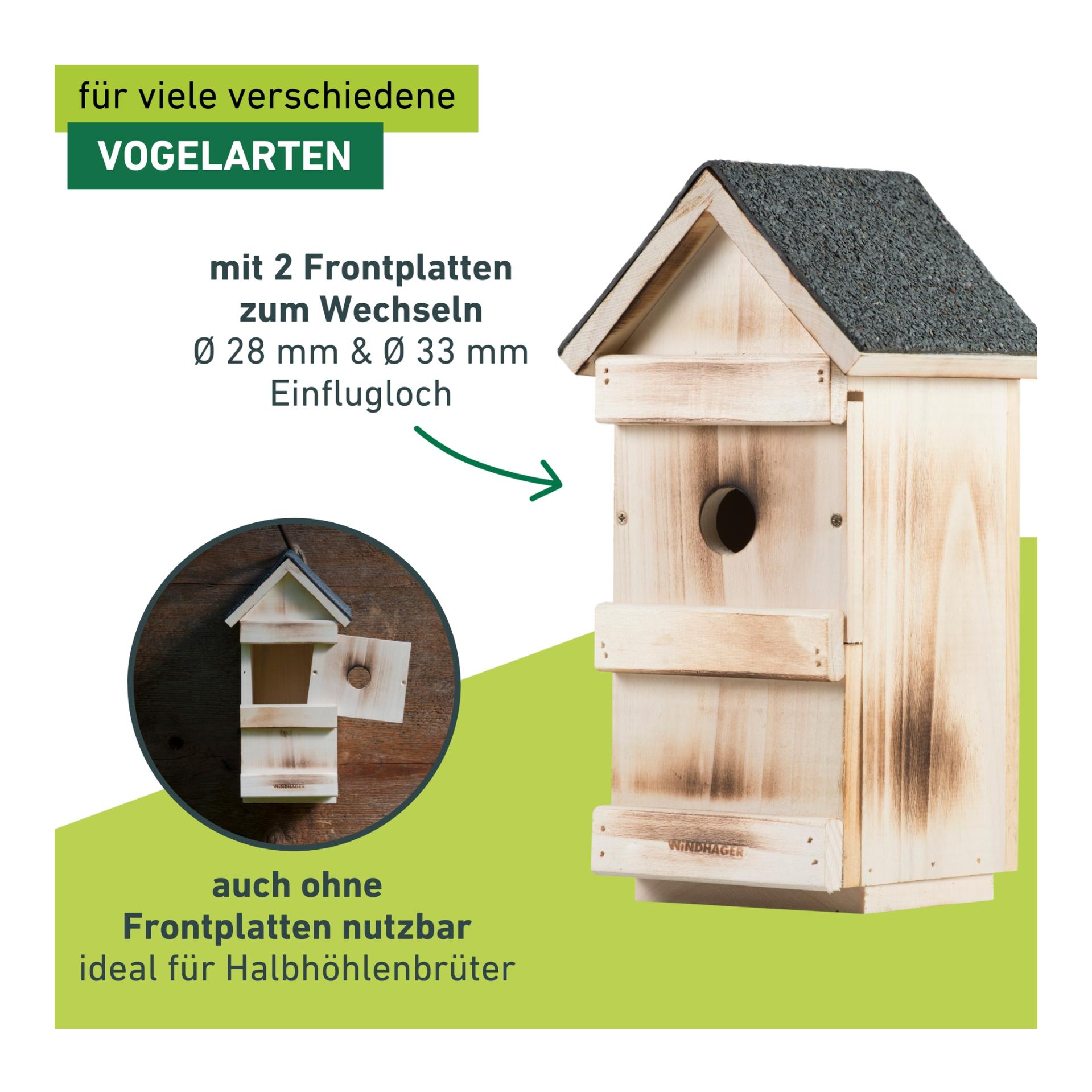 Windhager Nistkasten 3 in 1 - natur