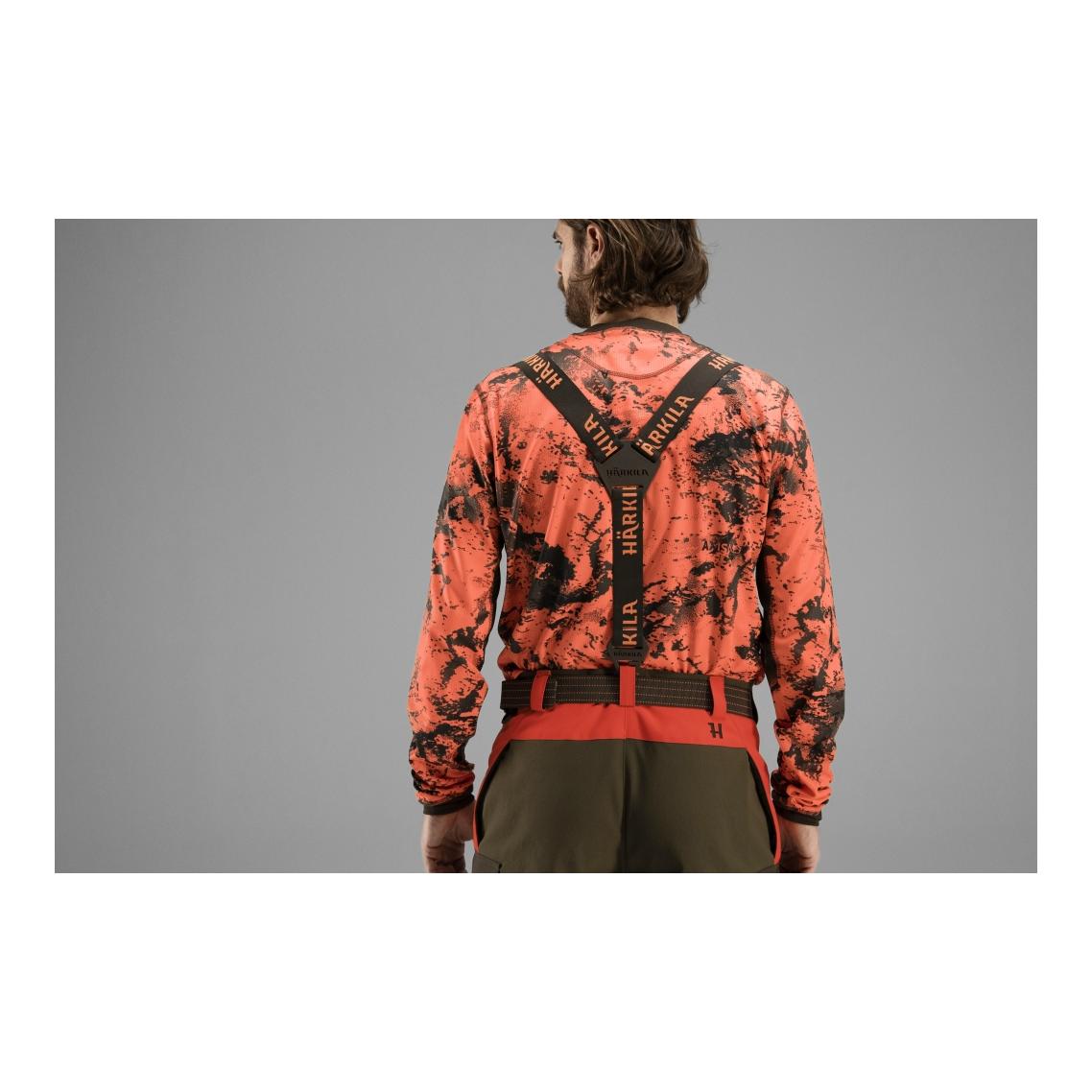 Härkila Wildboar Pro Tech Hosenträger - brown/orange blaze