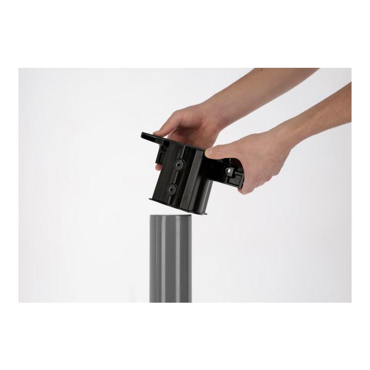 Kerbl Montageadapter für Flutlichtmasten zu LED Flutlicht Comfort Pro