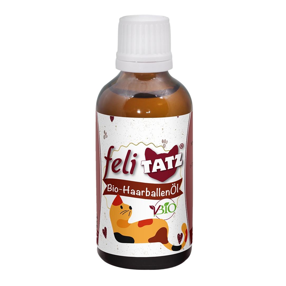 cdVet feliTATZ Bio-Haarballen Öl Rot