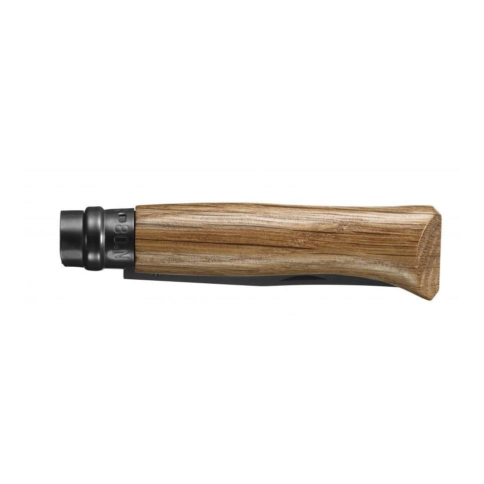 Nr. 8 Schwarze Klinge Oak Taschenmesser