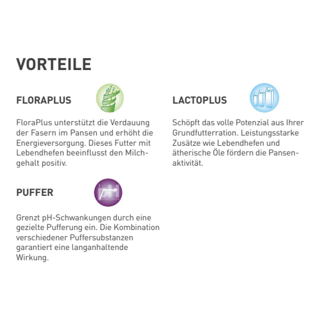granovit Fortuna 24 - Aliment pour vache laitière concentré protéique à 24%, granulé
