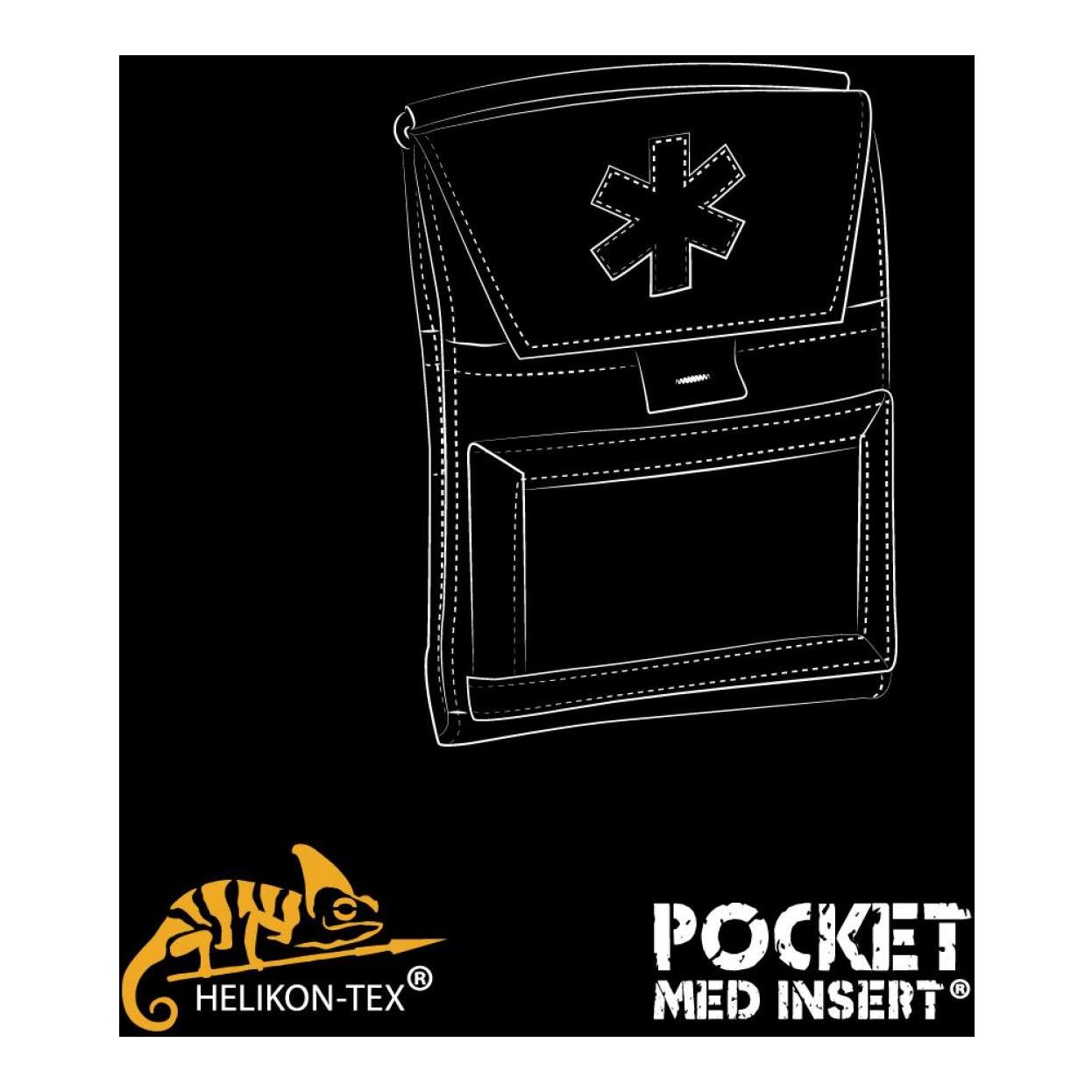 Helikon Pocket Med Insert® – noir