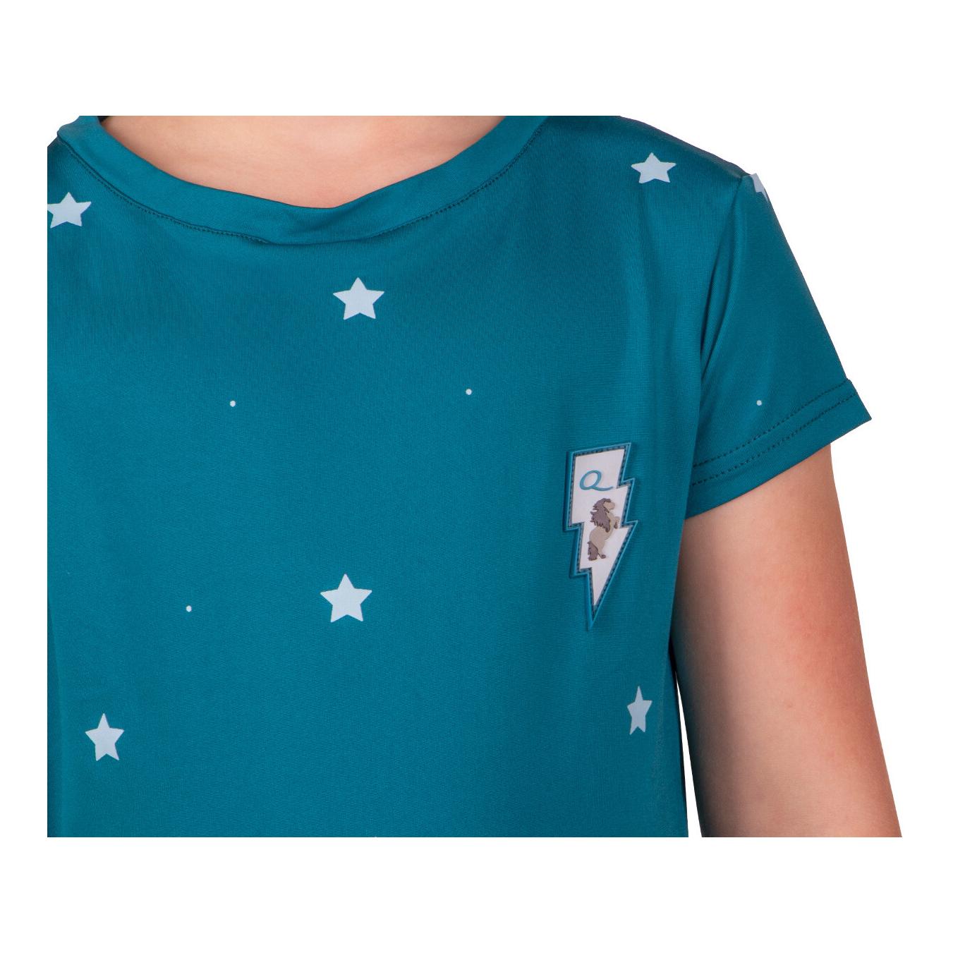 QHP T-shirt de sport Thunderbolt Junior