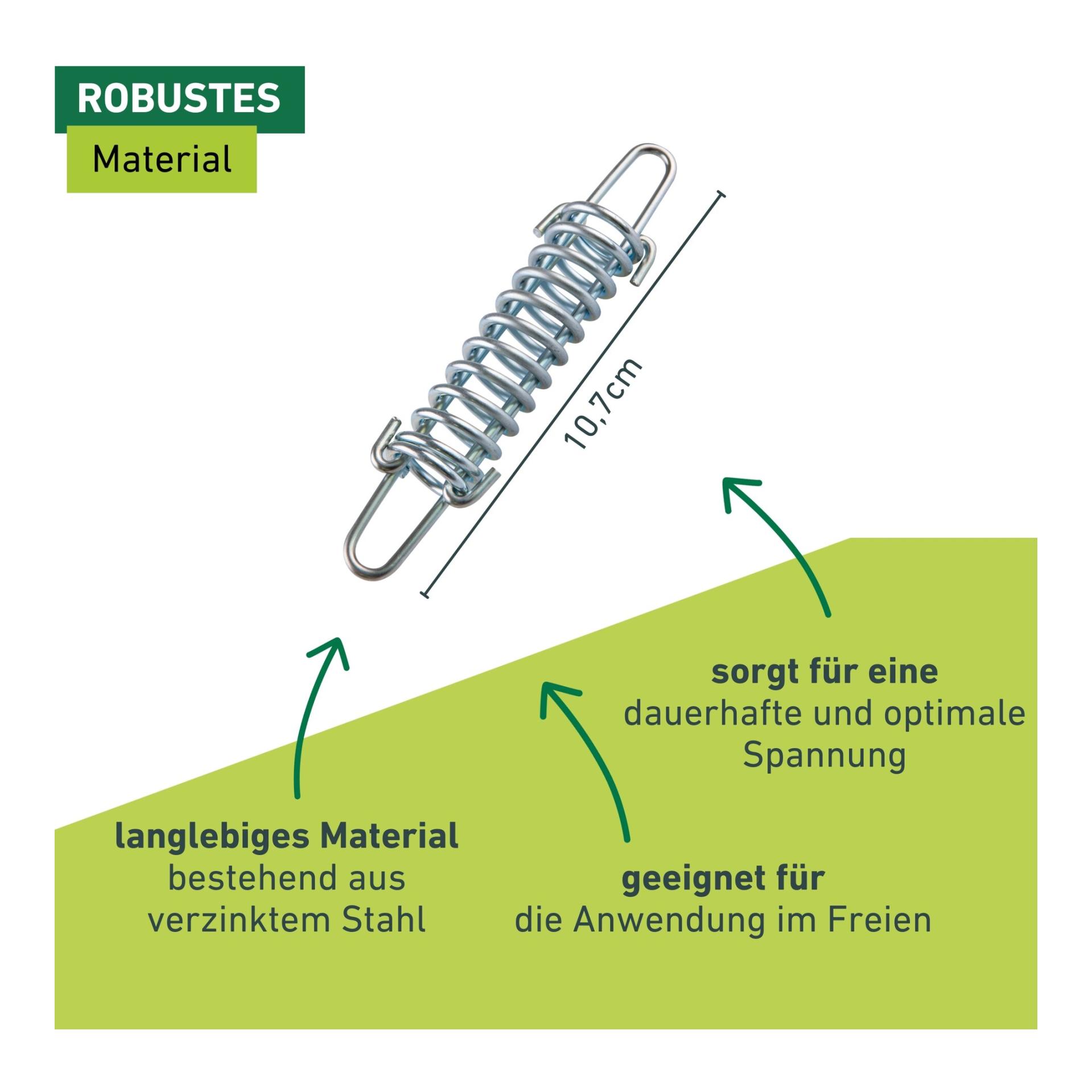 Windhager Spannfeder für Sonnensegel