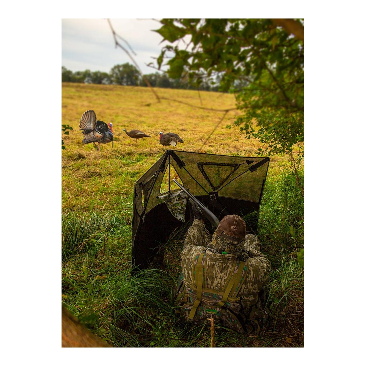Primos Tarnzelt DOUBLE BULL STAKEOUT BLIND w/ SURROUNDVIEW