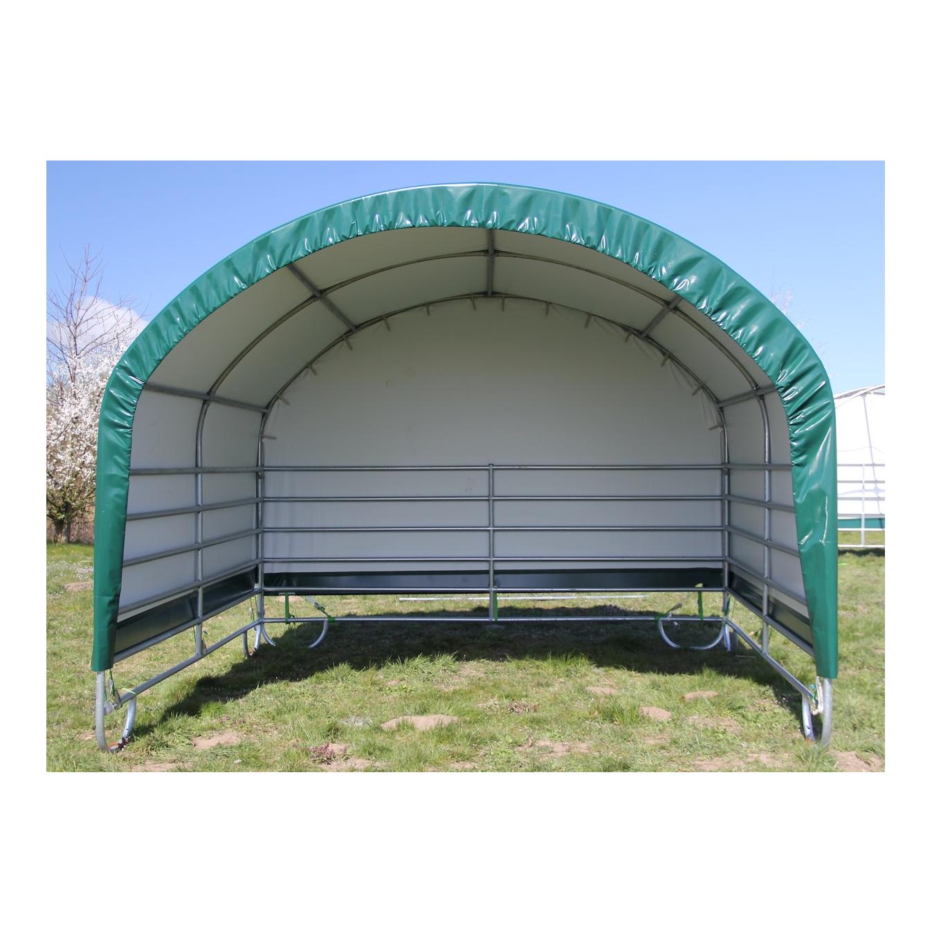 Coverall Mobiler Weideunterstand mit langer Dachplane