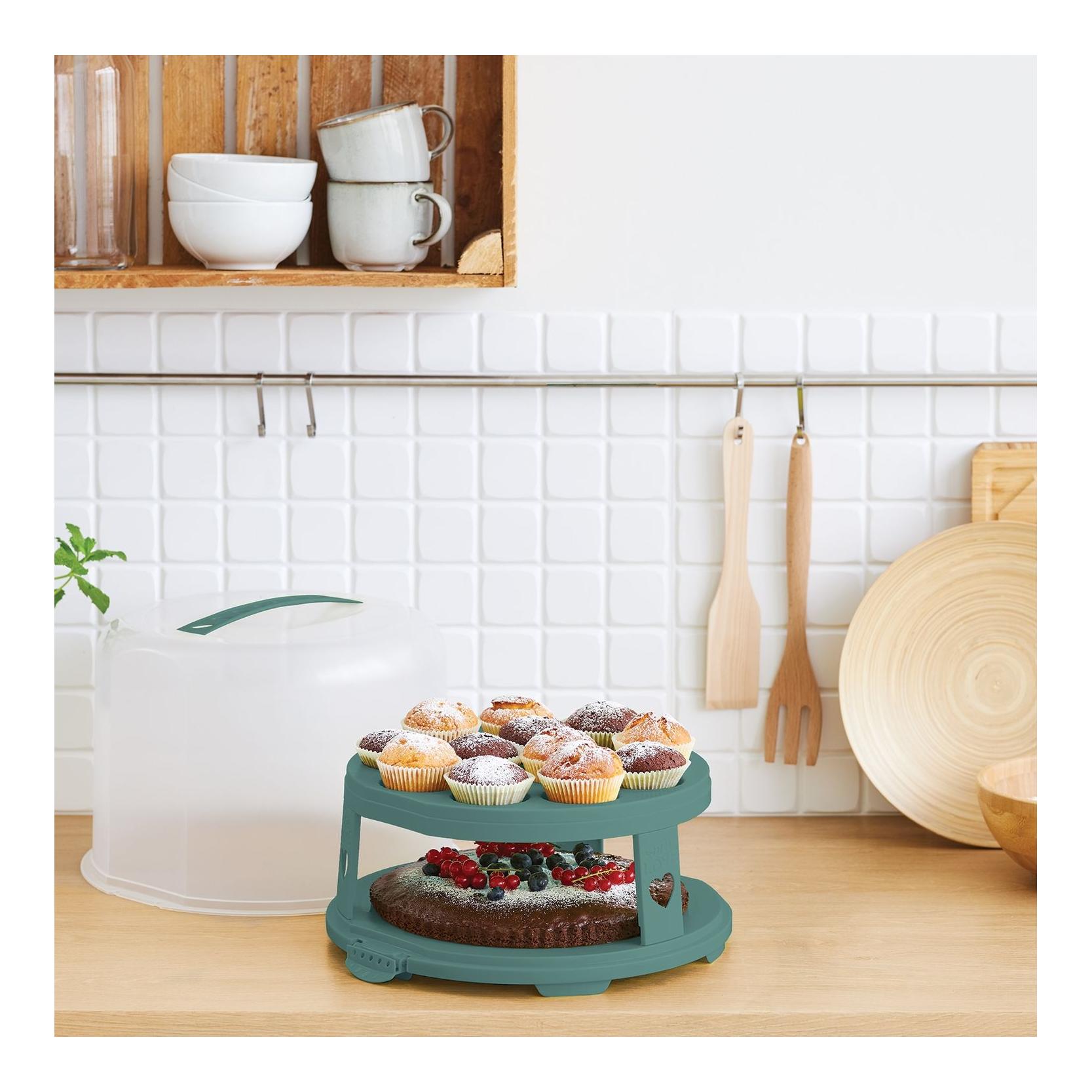 Rotho Tortenglocke XL mit Trays FRESH