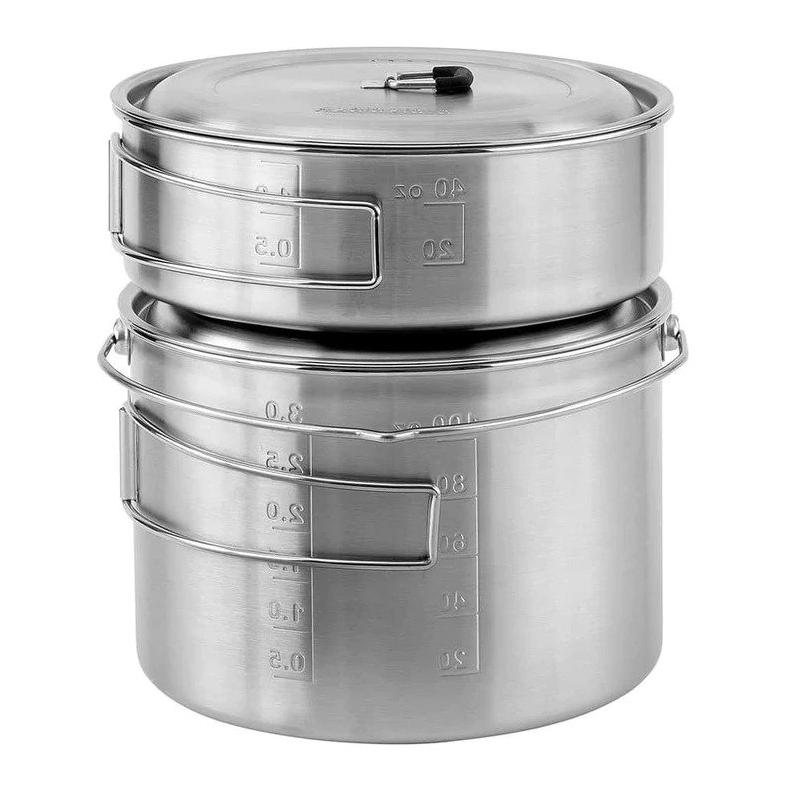 Kit combiné Solo Stove Campfire + 2 casseroles