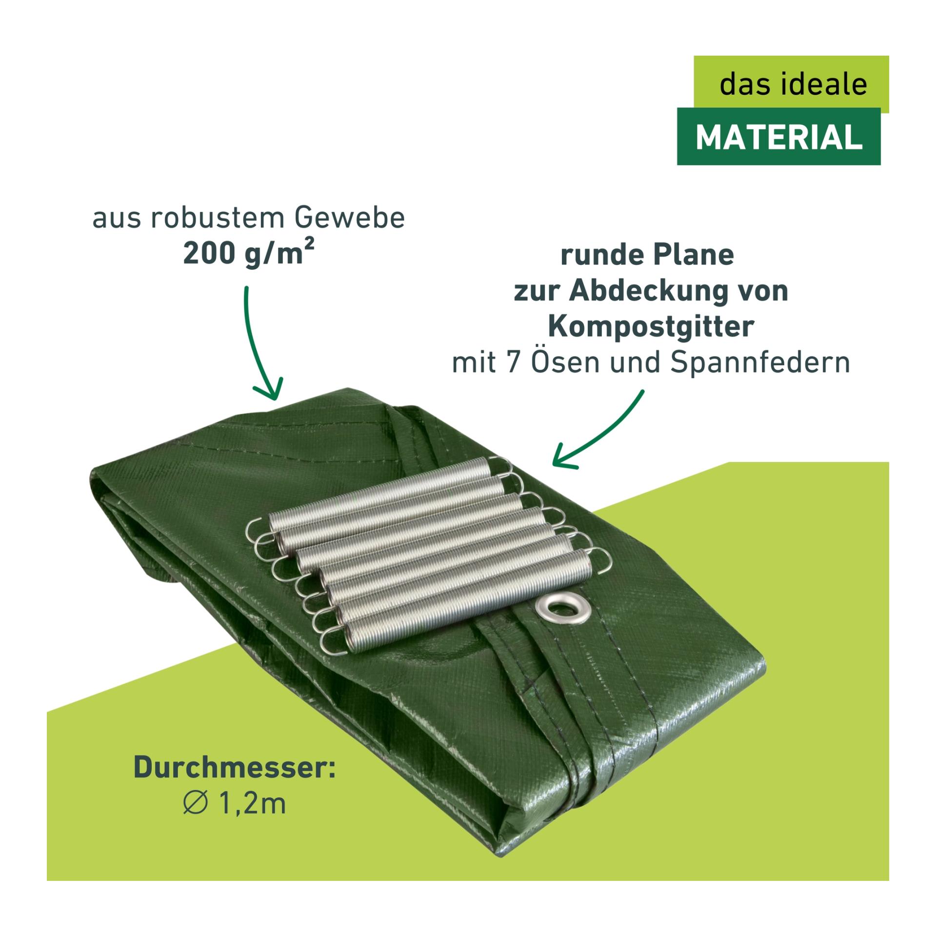Windhager Komposter-Abdeckplane