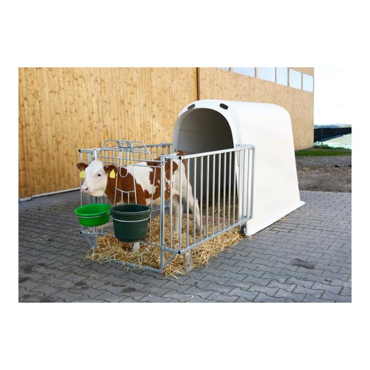 Kerbl Kälberiglu - CalfHouse Premium Plus ohne Umzäunung Weiss
