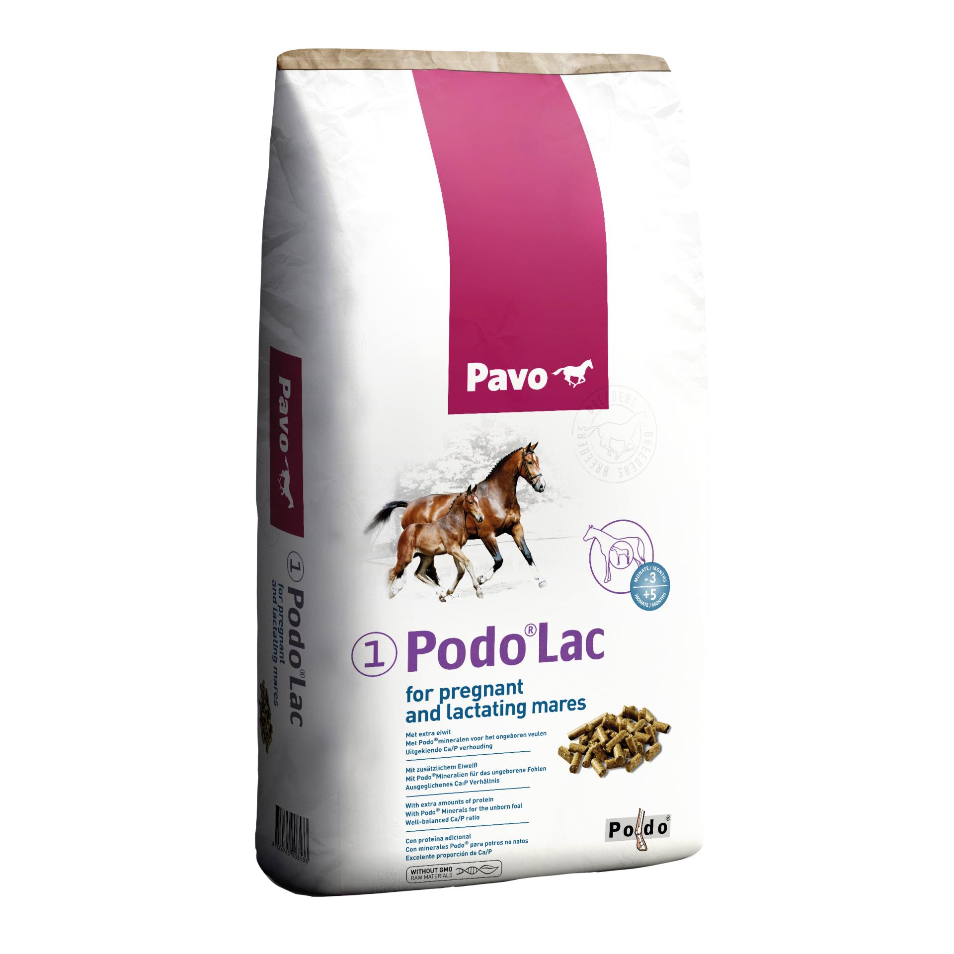 Pavo Pferdefutter Podo Lac