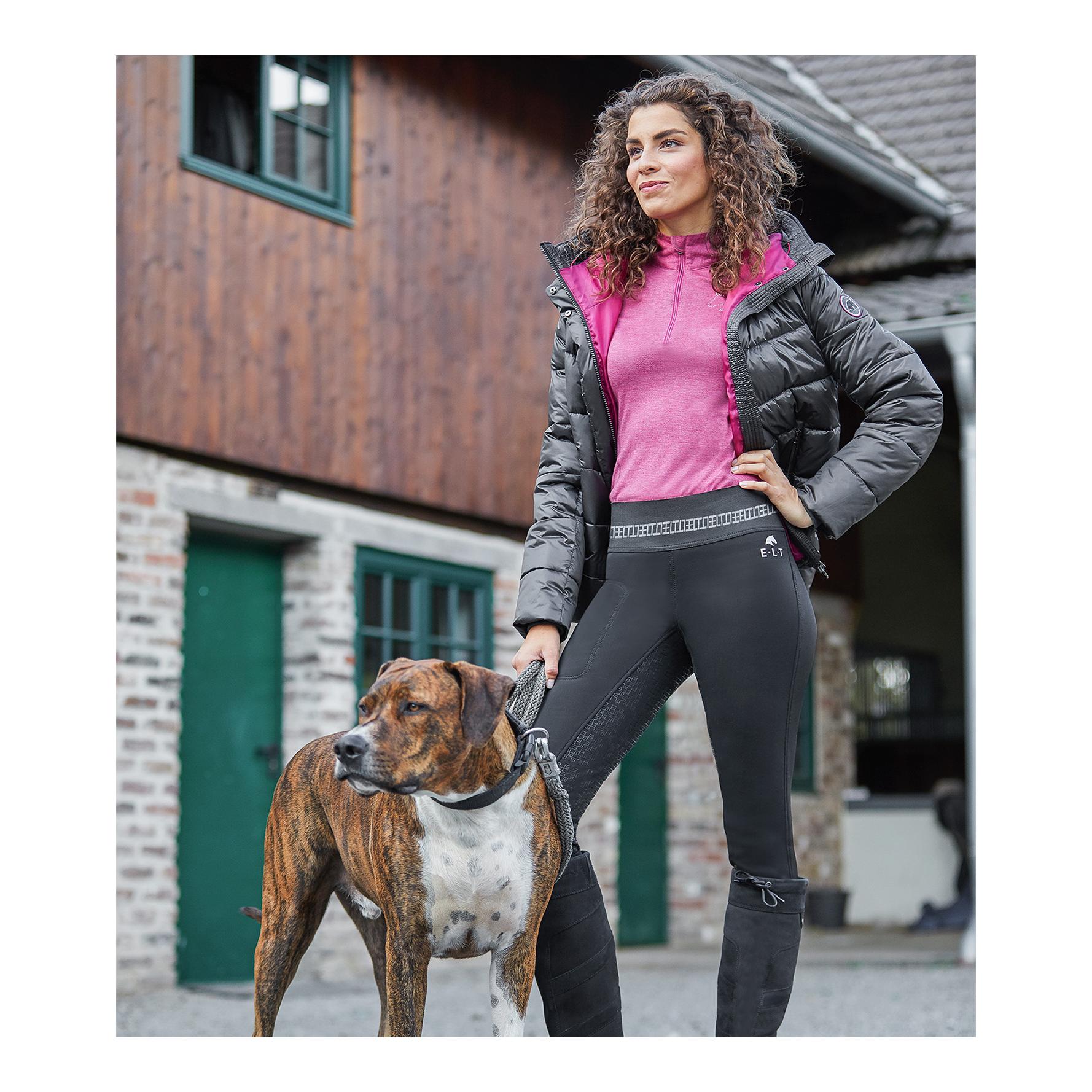 Elt Leggings d’équitation mi-saison Emma - noir