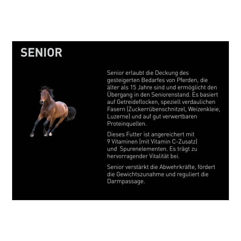 granovit Horse Senior - Senior Pferdefutter in Würfeln mit Flocken